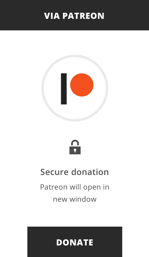 patreon Donate